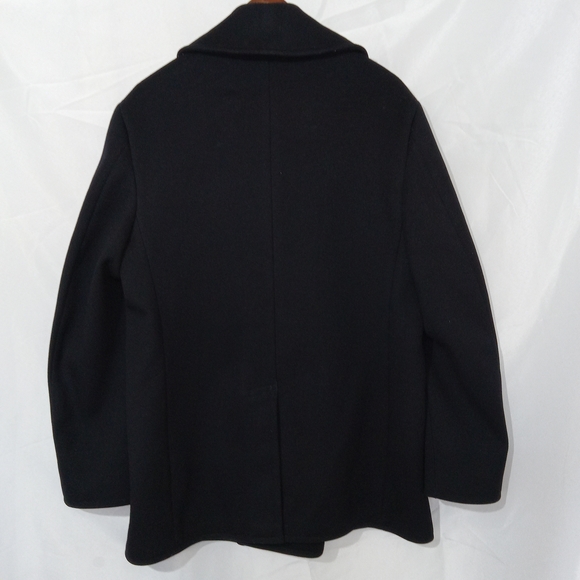 WW2 Naval Clothing Factory 10 Button US Navy USN Wool Pea Coat Peacoat Size 40 - Picture 3 of 16